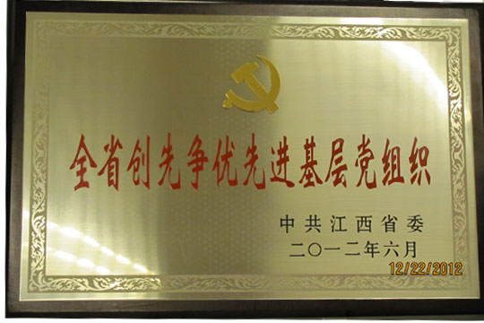 四特公司機(jī)關(guān)黨委被評(píng)為“全省創(chuàng)先爭優(yōu)先進(jìn)基層黨組織”